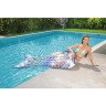 Надувной матрас для плавания BESTWAY РАДУЖНЫЙ ХВОСТ РУСАЛКИ 193х101см до 90кг 43413 BW